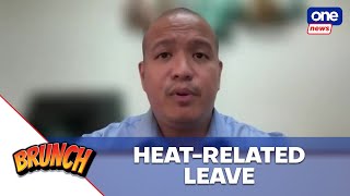 FULL INTERVIEW Workers may skip work due to heat but no pay – DOLE [upl. by Deys]