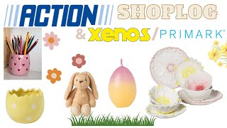 Action shoplog Xenos Primark amp paasversiering [upl. by Eerpud]