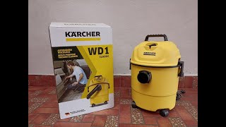 Aspiradora Karcher WD1  Una de las aspiradoras más VENDIDAS [upl. by Nitsraek]