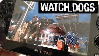 WATCH DOGS running on PS VITA HD [upl. by Dawn]