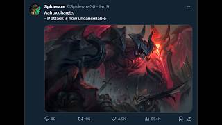 How Riot ACCIDENTALLY Broke Aatrox Q [upl. by Barraza]