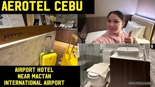 WHERE TO STAY NEAR MACTAN INTERNATIONAL AIRPORT AEROTEL CEBU RUBY WONDERS💛 [upl. by Weiss]