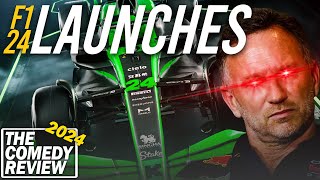 F1 2024 Car Launches The Comedy Review [upl. by Enotna]