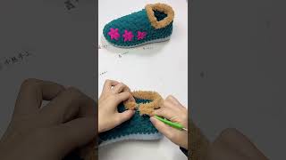 Knitted Slippers Easy Crochet Pattern [upl. by Ayat766]