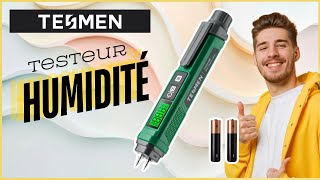 TESMEN TWM186  Le testeur dhumidité essentiel pour une maison saine et le bois de chauffage  🏠 [upl. by Lohse976]