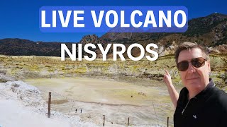 Nisyros Live Volcano on the Greek island of Nisyros Greece [upl. by Lexie81]