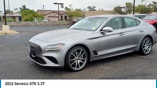 2022 Genesis G70 B2691 [upl. by Suinuj]