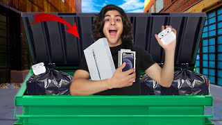 Dumpster Diving At Apple Store JACKPOT [upl. by Zahara]