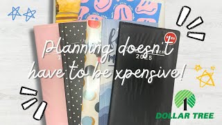 Dollar Tree 2025 planner finds  inexpensive planner options [upl. by Aihseuqram]