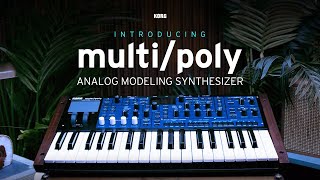 Introducing the KORG multipoly Synthesizer [upl. by Irrol695]