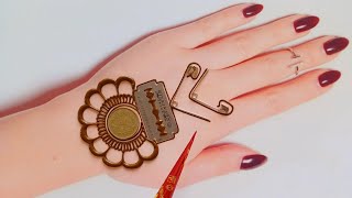 Easy Arabic Mehndi Design Tricks 2024  Back Hand Mehandi Design  Stylish Mehandi Design  Mehndi [upl. by Starlin]