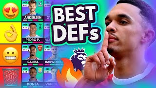 FPL 202425  DEFENDERS TIER LIST  Best Defence For Your GW1 Fantasy Premier League Team [upl. by Marashio]