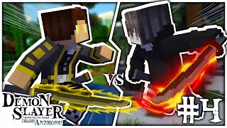 OUR FIRST PVP HASHIRA FIGHT  Minecraft  Demon Slayer Island Anzhong 4 [upl. by Relyc]