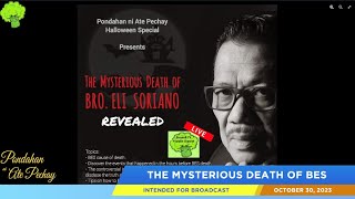 The Mysterious Death of Bro Eli Soriano Revealed Live [upl. by Ann-Marie]