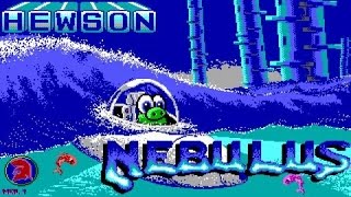 Nebulus gameplay PC Game 1987 [upl. by Nivar]