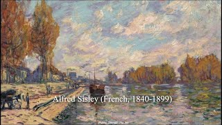 0017pt2 Alfred Sisley [upl. by Karole]