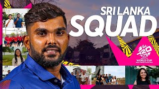 Sri Lanka squad for the ICC T20WorldCup 2024 is here Its time to unleash the claws LankanLions [upl. by Arhsub]