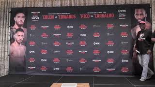 Bellator 299 Weighin Live Stream [upl. by Danczyk]