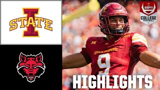 Arkansas State Red Wolves vs Iowa State Cyclones  Full Game Highlights  ESPN College Football [upl. by Eerac]