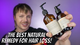 NATURAL ANTI HAIR FALL TREATMENT Natural Shampoo For Hair Fall Natural Products For Hair Loss [upl. by Naxela438]