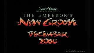 The Emperors New Groove  Theatrical Trailer 1 35mm 4K June 30 2000 [upl. by Vera720]