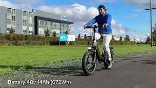 VoltBike Mariner V2 Electric Folding Fat Bike [upl. by Khorma]