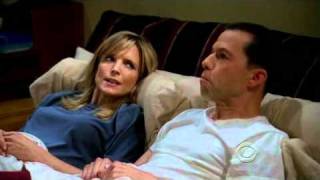 Two and a Half Men S09E05 A Giant Cat Holding a Churro HDTV XviD FQM [upl. by Eladnwahs]