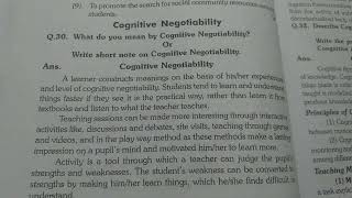 cognitive negotiability bed syllabus [upl. by Lindsey262]