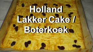 Holland Lakker Cake or Boterkoek [upl. by Nellie354]