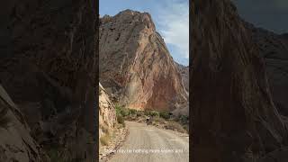 Utahs Scariest or Most Scenic Road The Shafer Trail Shorts [upl. by Aihsenot]