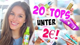 20 Drogerie MUST HAVES ♡ für UNTER 2€ BarbieLovesLipsticks [upl. by Hudgens145]