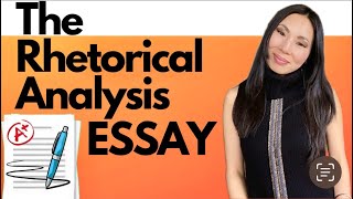 English Professor Explains the Rhetorical Analysis Essay Assignment [upl. by Infeld]