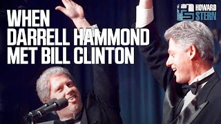 When Darrell Hammond Met President Bill Clinton 2001 [upl. by Nerek]