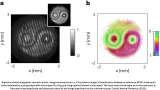 Quantum yinyang shows two photons being entangled in realtime [upl. by Sidnala848]