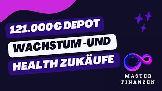 121000 € Depot  Neue Wachstumsaktien ergänzen die DividendenETFs [upl. by Adriena]