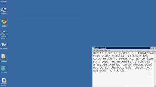 Msconfig Tweak No GUI Boot  GO TO UltimateTweakerswebscom [upl. by Asina]