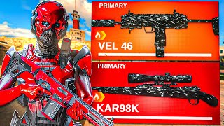 the BEST MP7 amp KAR98 CLASS SETUP RETURNS on Rebirth Island Warzone [upl. by Oikim]