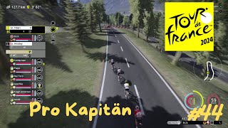 Tour de France 2024  Pro Kapitän 44  Keine Kraft mehr [upl. by Ojybbob]