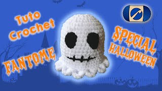 Crochet Fantôme  Tutoriel DIY pour réaliser un Amigurumi Effrayant [upl. by Annehcu]