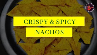 Easy nachos recipe vegetarian  Crispy tea time snacks [upl. by Noicpesnoc]