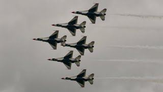 USAF Thunderbirds Aero Gatineau 2024 [upl. by Yatnohs]