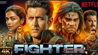 Fighter 2024 Full movie in hindi dubbed Hrithik Roshan Deepika Padukone Anil Kapoor [upl. by Obbard93]