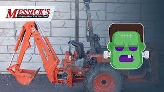 My Frankenstein tractor  Installing a BH76 Backhoe on a LX3310 [upl. by Buck426]