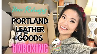 Portland Leather Goods Unboxing  😍 New Releases 2024 Rainstorm Oversized Tote and more [upl. by Aneema]