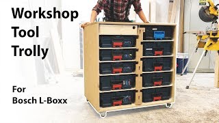 Workshop Trolly that holds Bosch Lboxxes [upl. by Strephonn]