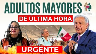 🔔¡AVISO DE AMLO ADULTOS MAYORES QUE LO SEPAN🔔 [upl. by Rotman528]