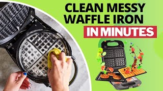 The Easiest Way to Clean Your Electric Waffle Iron Really is it Possible [upl. by Llenrahs]