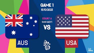 Australia vs USA  2023 FIPFA Powerchair Football World Cup [upl. by Chrysa]