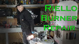 Easy Riello Burner Repair [upl. by Baniaz]