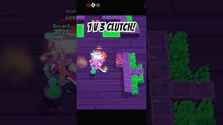 1 v 3 Mortis clutch 😱 brawlstars mortis brawl gaming brawler supercell [upl. by Annais]